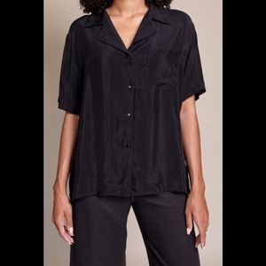 Vegan Silk Short sleeve shirt
